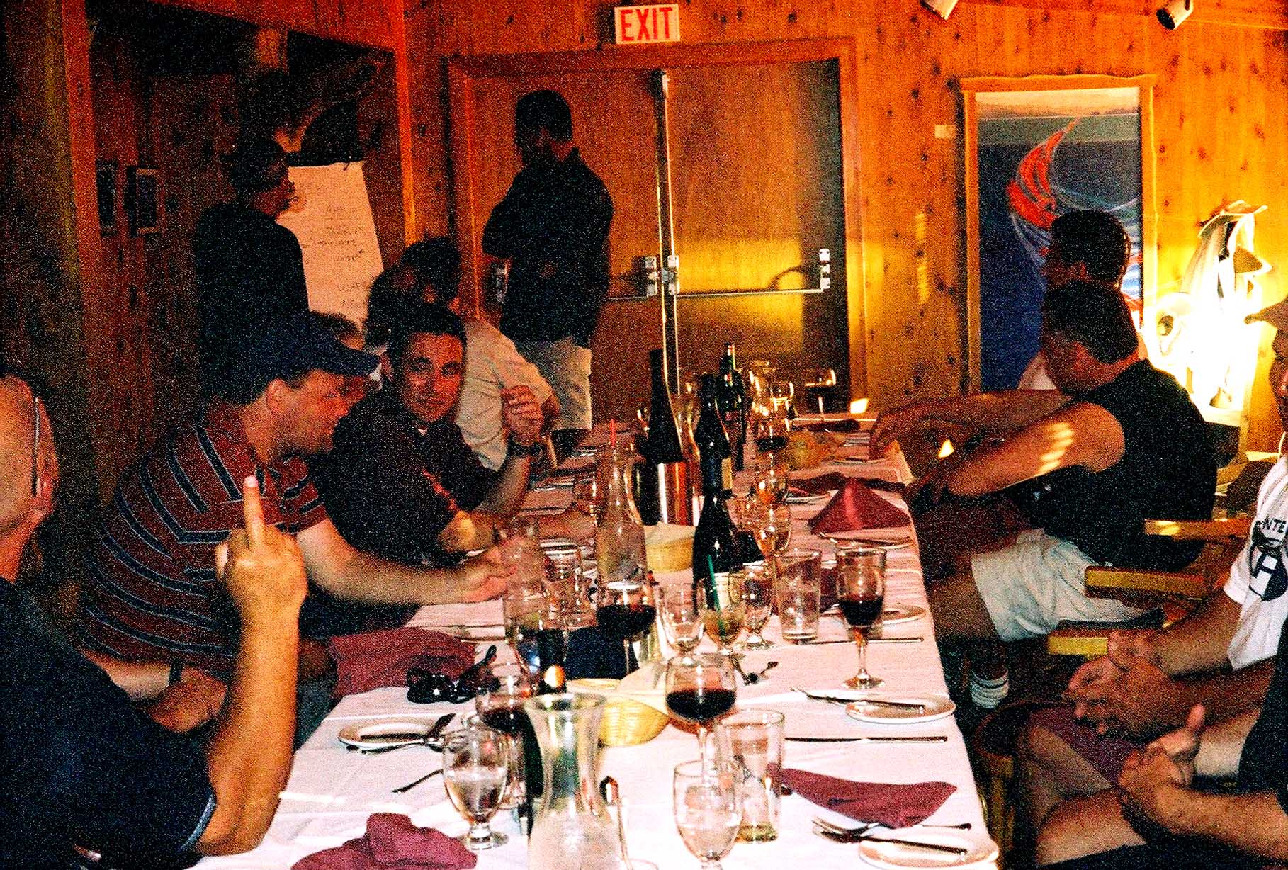 Dinner at April Point