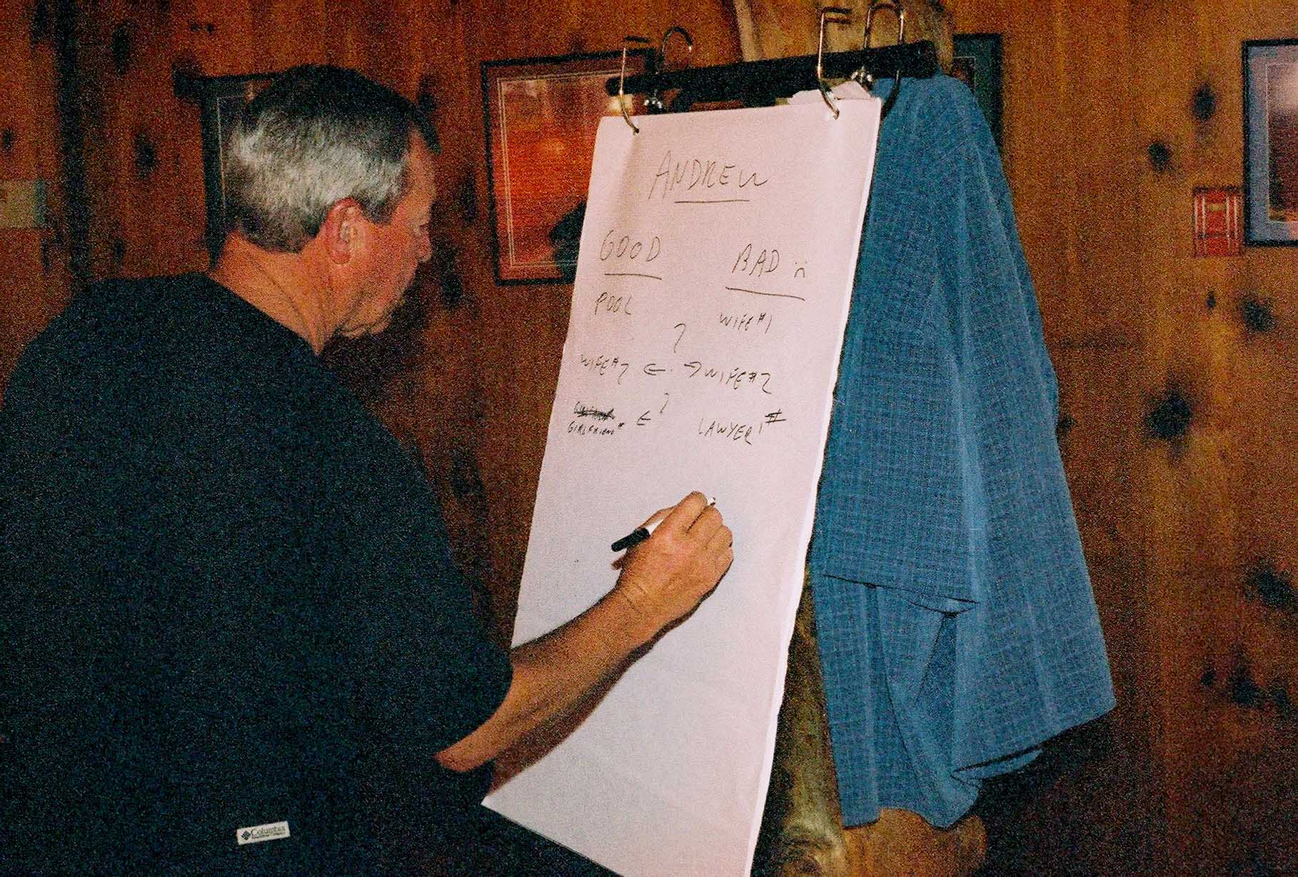 April Point dinner, Andrew's Pros & Cons