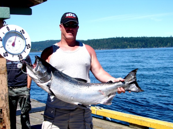 Amor Davis Record Setting Chinook 36 pounds