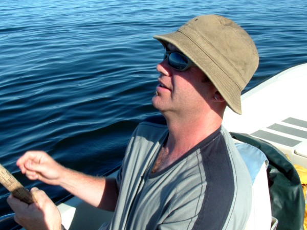 Mike Chaput gets a big one on the line
