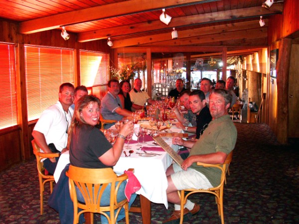 Dinner at April Point