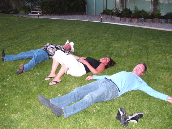 More lawn angels at April Point