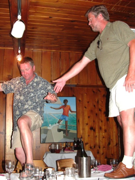 We think Billy wanted to see some dancing