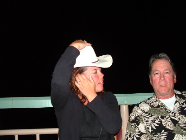 Back on the Painters Lodgw porch at midnite