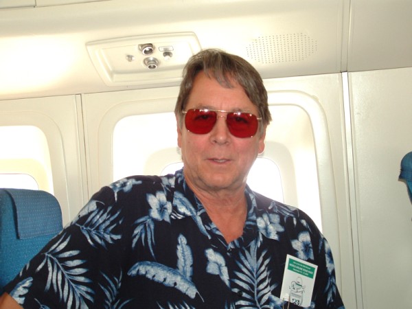 Ron Whipple onboard