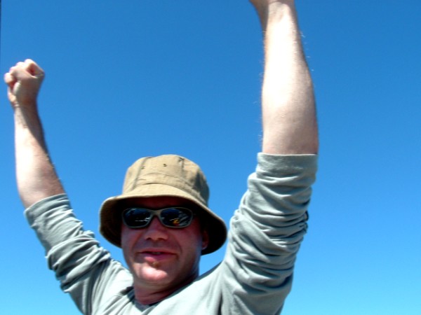 Mike Chaput On the water at last