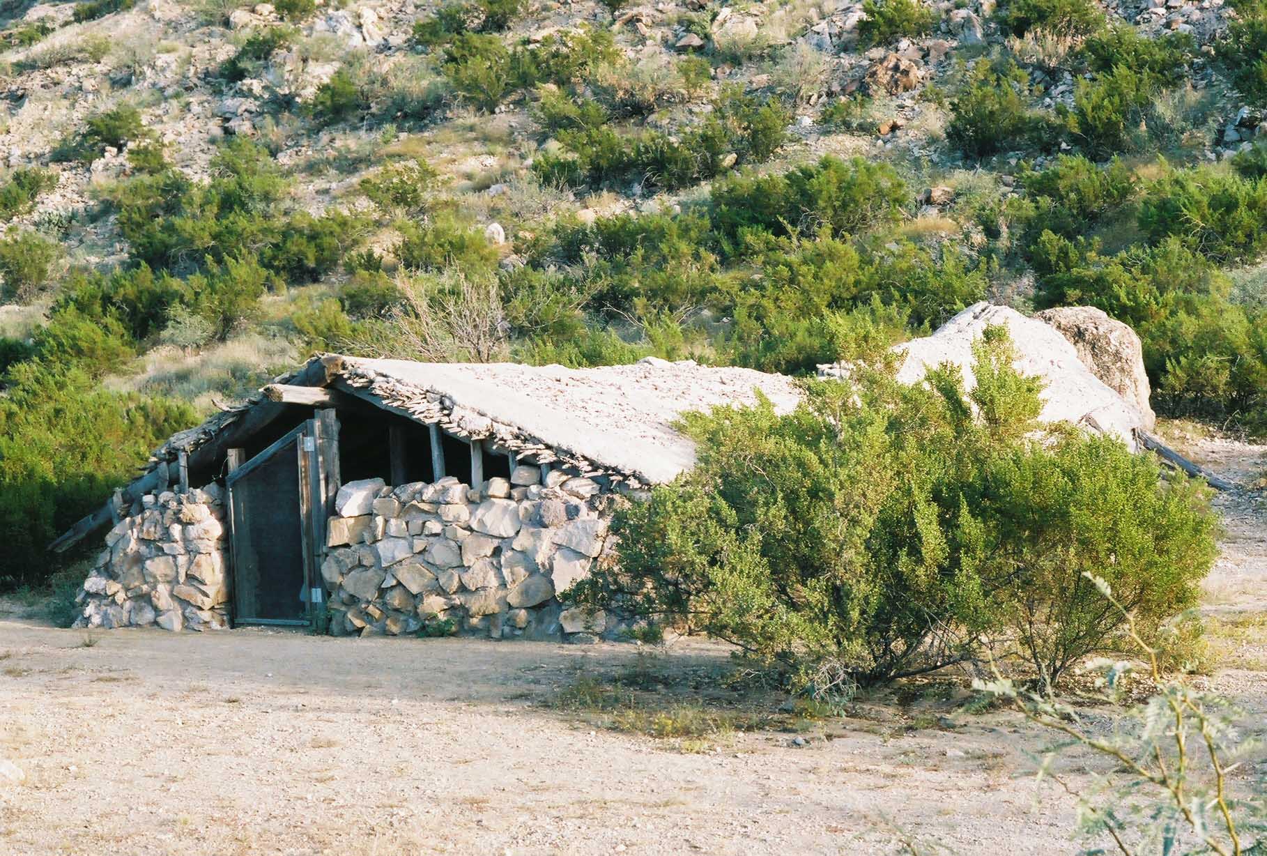 Luna's Jacal exterior on Old Maverick Road