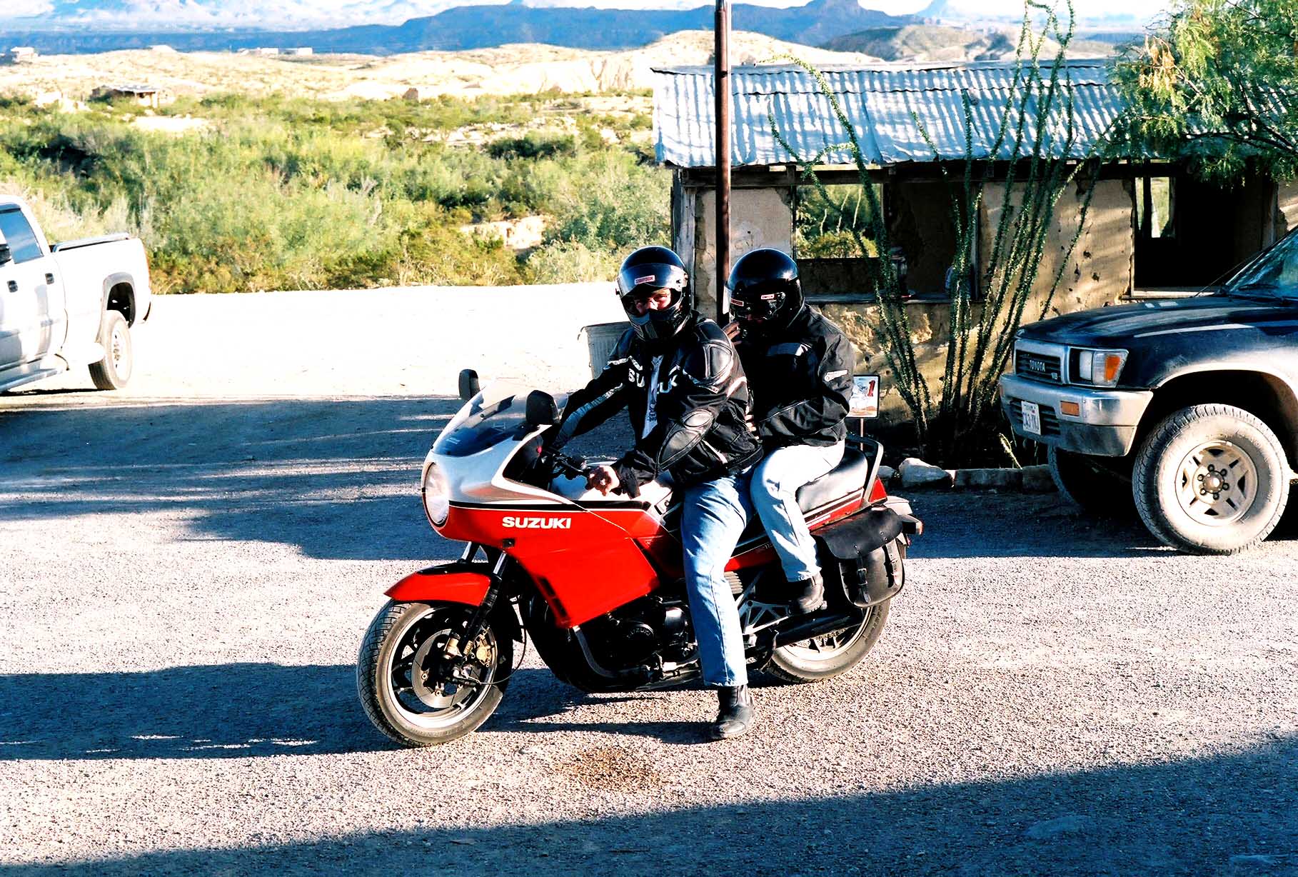 Terlingua Trading Post vintage Susuki Rice Rocket (1985)