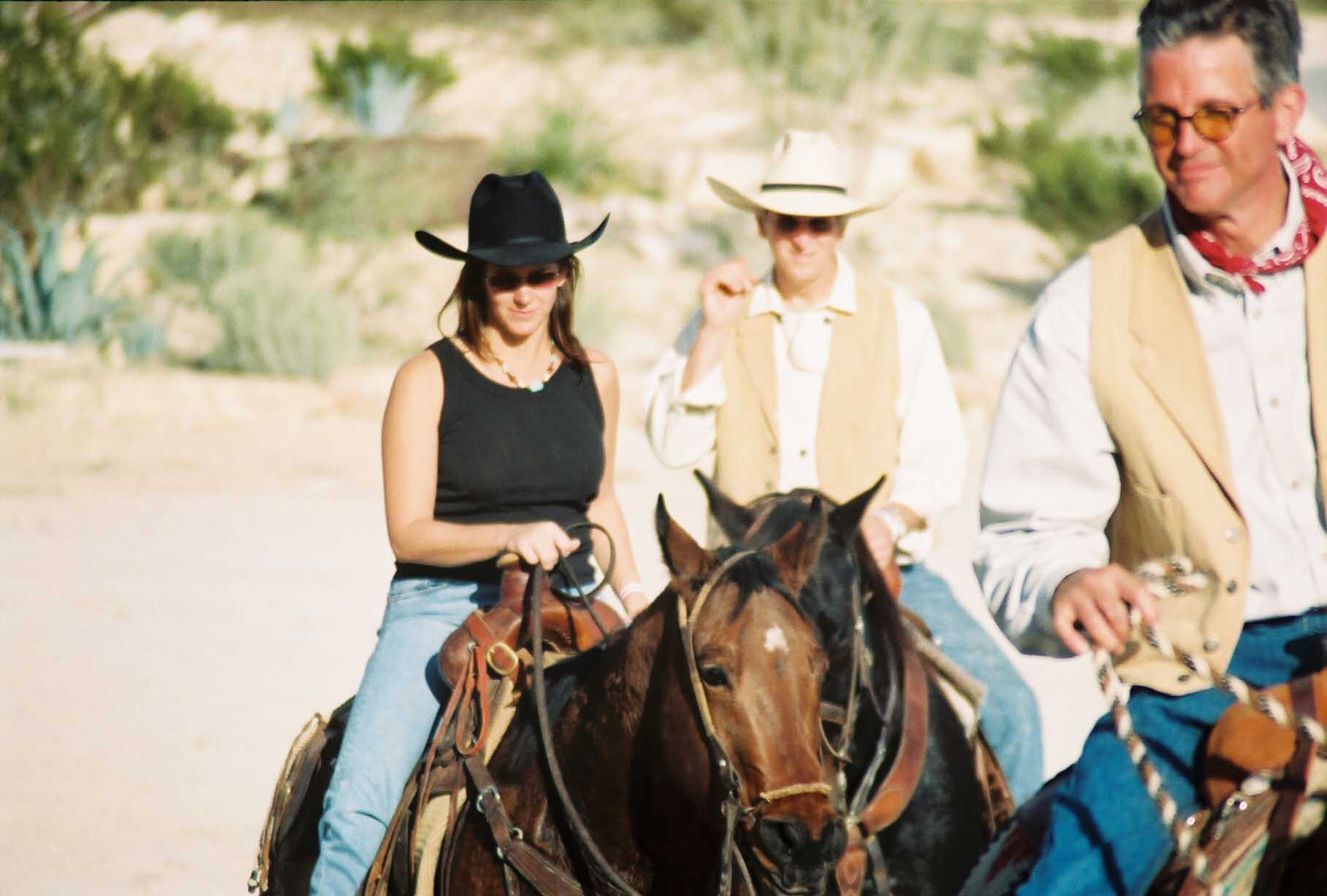 Terlingua Trading Post horse tourists